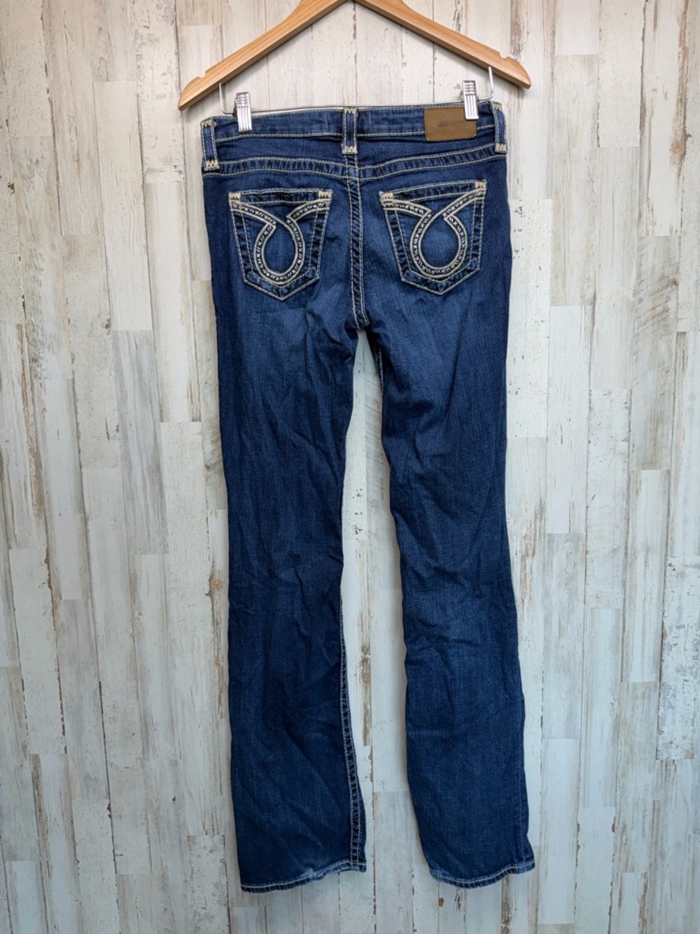 Women’s Big Star Maddie Boot Jeans Size 28L Medium Wash Embroidered Pockets - Picture 7 of 8